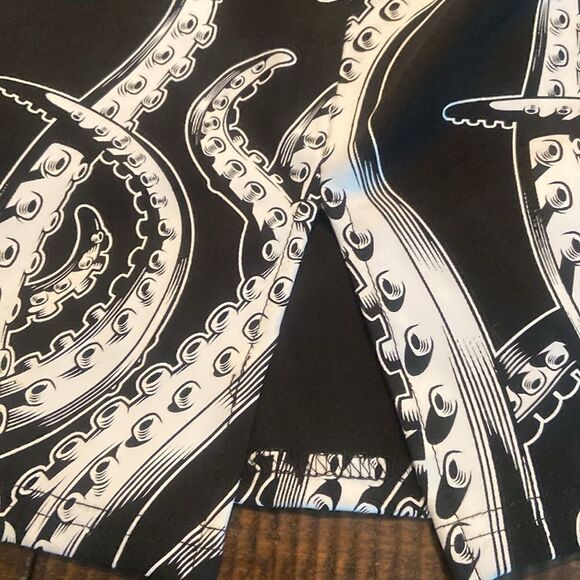 Sourpuss Black and White Sheath Dress Sleeveless Cocktail - Picture 10 of 12